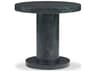 Round Wood Azure End Table