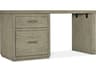 Linville Falls Wood Gray Oak Secretary Desk