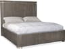 Modern Mood Mink Brown Solid Wood King Panel Bed