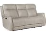 Rhea Zero Gravity Power Recline Sahara Ash Gray Leather Sofa with Headrest