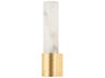 Ellington 1-Light Aged Brass Opal Matte alabaster Glass Wall Sconce