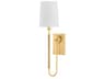 Glenmont 1-Light Aged Brass Wall Sconce