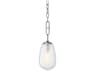 Bruckner 1-Light Polished Nickel Mini Pendant