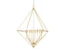 Haines 6-Light Gold Leaf LED Lantern Pendant