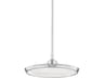 Draper Polished Nickel LED Round Pendant