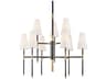Bowery 9-Light Aged Old Bronze Chandelier