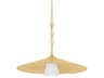 Vails Gate 1-Light Vintage Gold Leaf Pendant