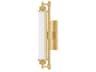 Plandome 1-Light Aged Brass Vanity Light