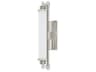 Plandome 1-Light Polished Nickel Vanity Light