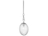 Venice 1-Light Polished Nickel Mini Pendant