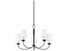 Montpelier 5-Light Aged Iron Black Candelabra Chandelier