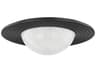 Geraldton 1-Light Distressed Bronze Black Flush Mount