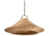 Baychester 1-Light Bronze Leaf Brown Pendant