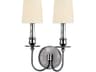 Cohasset 2-Light Polished Nickel Traditional Wall Sconce