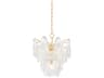 Darcia 5-Light Aged Brass Chandelier