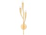 Labra 3-Light Vintage Gold Leaf Wall Sconce