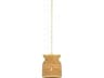 Parkchester 1-Light Aged Brass Cylinder Pendant