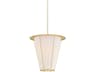 Ellsworth 1-Light Aged Brass Crystal Pendant