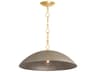 Eve 1-Light Silver Dome Pendant