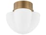 Seabrook 1-Light Historic Bronze Flush Mount