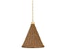 Kensington 1-Light Aged Brass Pendant