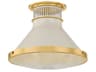Highclere 1-Light Off White Flush Mount