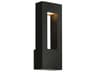 Atlantis LED Outdoor Wall Sconce Modern Satin Black