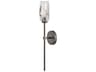 Ana 1-Light Black Oxide Crystal Wall Sconce