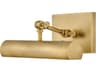 Stokes 1-Light Heritage Brass LED Picture Light