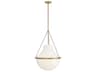 Collins 1-Light Heritage Brass Pendant