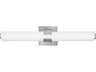 Aiden Brushed Nickel Glass LED Vanity Light