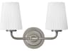 Mckenna McKenna 2-Light Antique Nickel Vanity Light