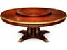 E-10 Round Wood Dining Table
