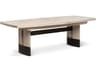 Boynton Rectangular Wood Cliffside Classic Bronze Dining Table