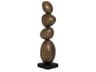 Sienna Classic Walnut Matte Black Sculpture