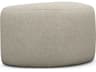 Carlisle Wheat Beige Upholstered Ottoman