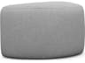 Carlisle Pure Grey Upholstered Ottoman
