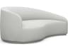 Dana Fresco Gray Upholstered Chaise