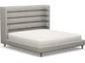 Ornette Gray Upholstered King Platform Bed