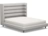 Ornette Gray Hardwood Upholstered California King Platform Bed