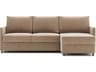 Neah Halifax Wicker Brown Upholstered Sofa Bed