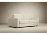 Neah Sofa Bed with Curved Arm Rests King in Halifax Shell