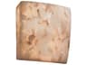 Alabaster Rocks 2-Light Bronze Wall Sconce