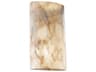 Alabaster Rocks 2-Light Bronze Wall Sconce