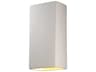 Ambiance 1-Light White Wall Sconce
