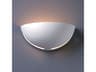 Ambiance 1-Light White Wall Sconce