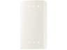 Ambiance 1-Light White Wall Sconce
