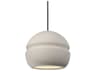 Radiance 1-Light White Mini Pendant