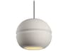 Radiance 1-Light White Mini Pendant