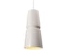 Radiance 1-Light White Cylinder Mini Pendant